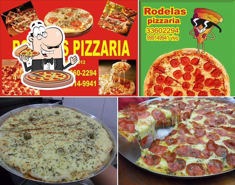 Peça pizza no PIZZARIA RODELAS