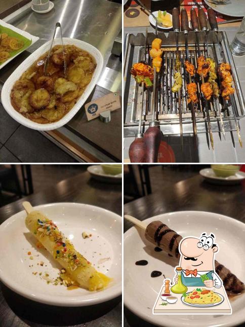 Food at Barbeque Nation