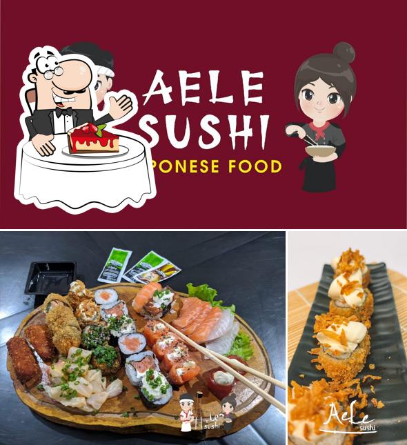 AeLe Sushi provê uma seleção de pratos doces