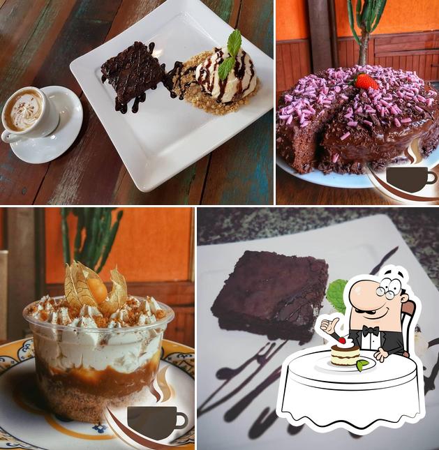 Salvatore Gastrocafé oferece uma gama de pratos doces