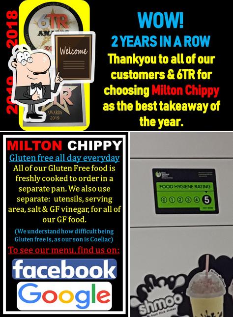 Взгляните на фотографию фастфуда "Milton Chippy (Gluten free & Vegan 7days)"