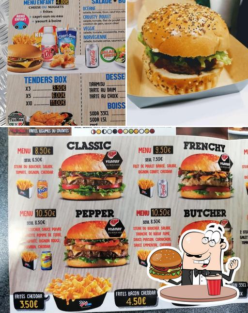 Les hamburgers de Harrys café will conviendront différents goûts