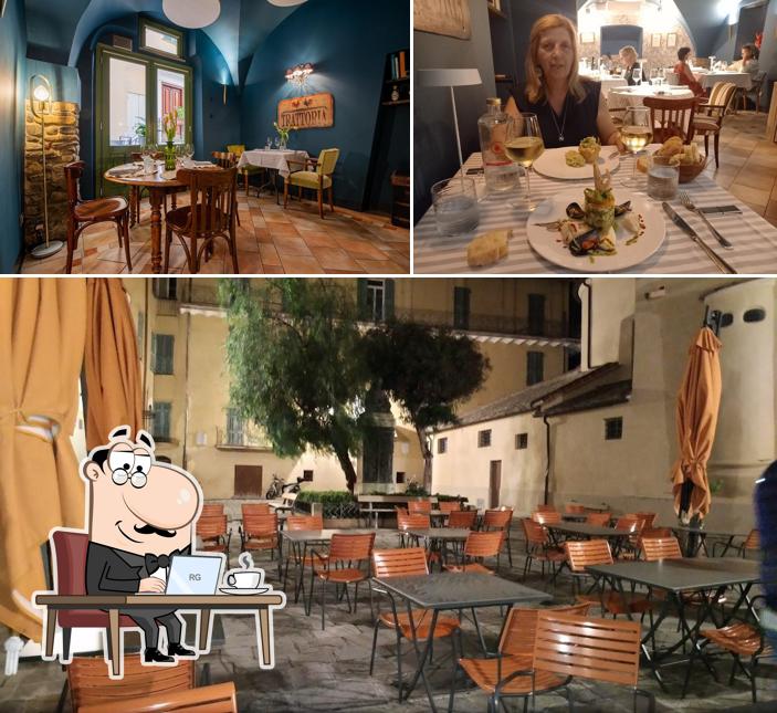 Gli interni di Magiargè Osteria Contemporanea
