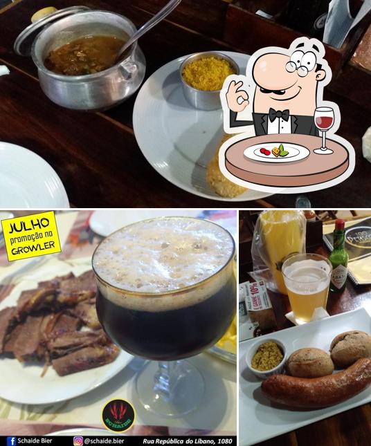 Comida em Schaide Bier