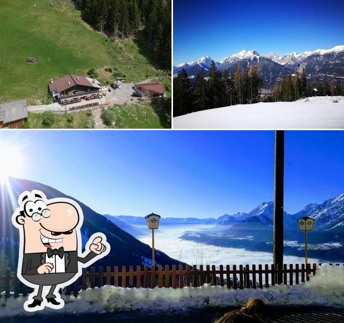 Disfruta de la vista de la parte exterior de Alpengasthaus Pirchnerast