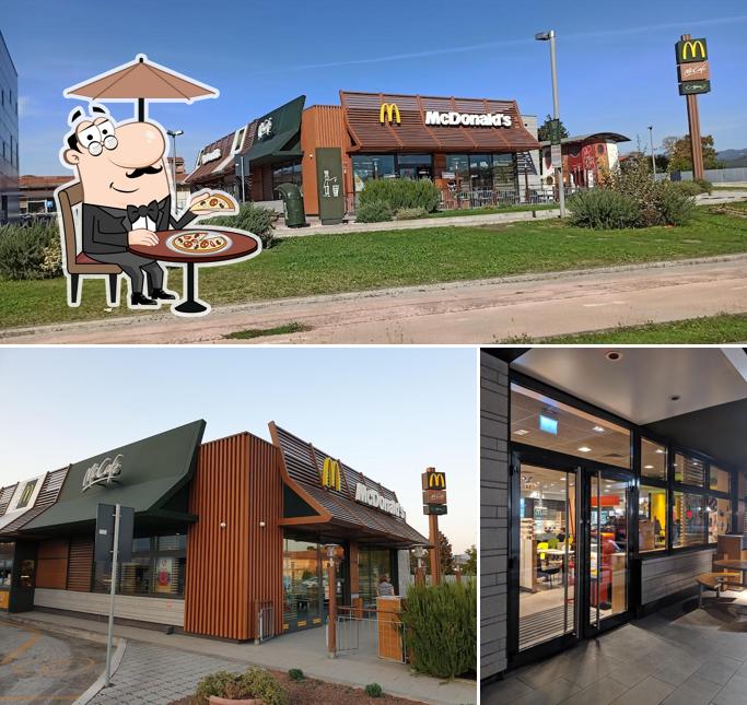 Gli esterni di McDonald's Città di Castello