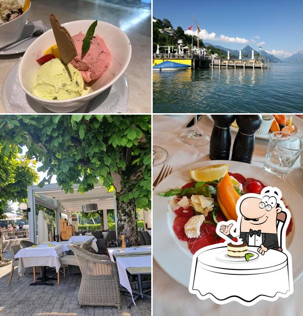 Seerestaurant Schlüssel Pizzeria und Grill San Marco offre un nombre de plats sucrés