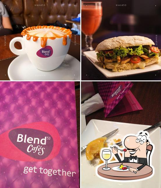 Comida em Blend 53 Cafés