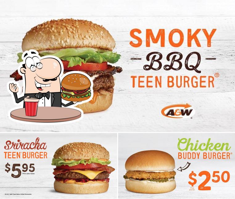 Les hamburgers de A&W Canada will conviendront une grande variété de goûts