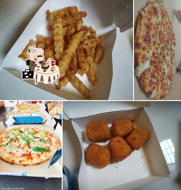 Food at Domino's Pizza