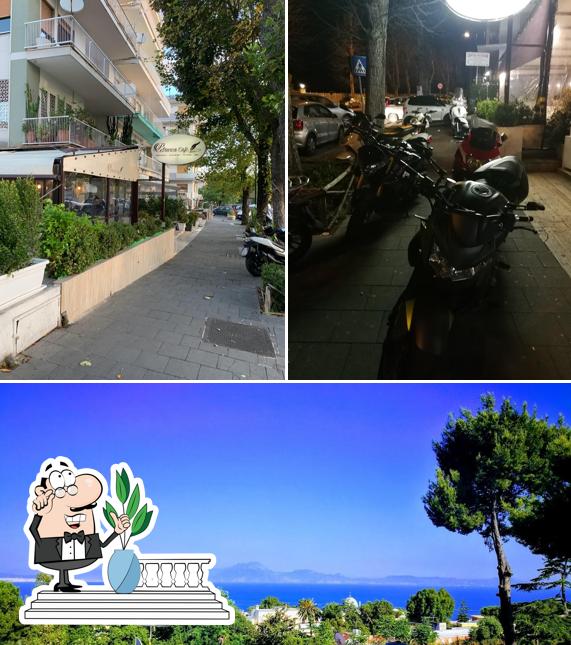 Gli esterni di Petrarca Cafè
