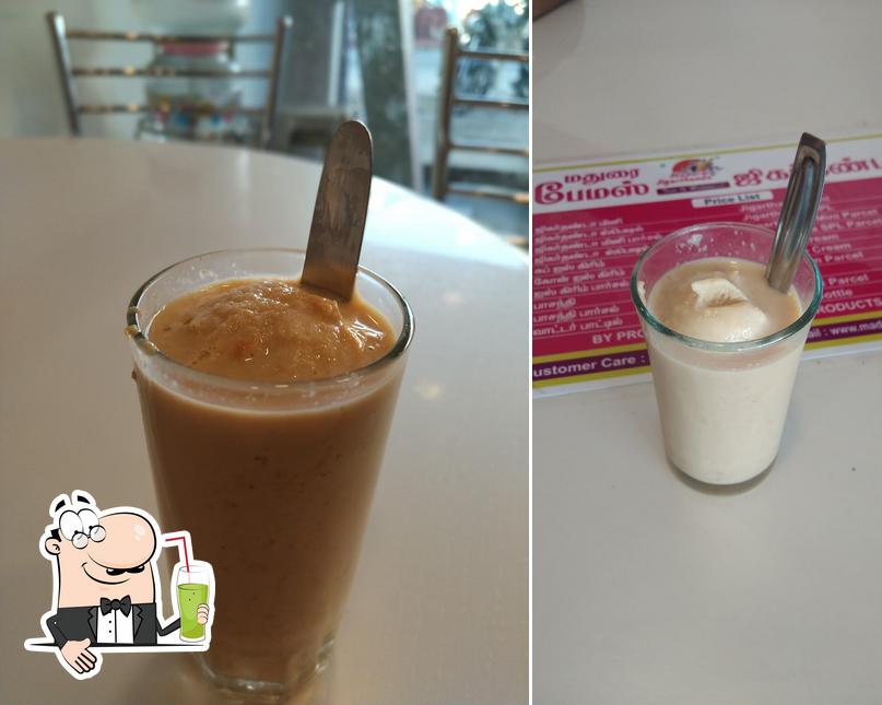 Madurai Famous Jigarthanda serves a number of beverages