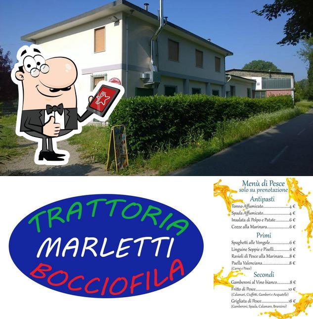 Снимок паба и бара "Trattoria - Bocciofila Marletti"