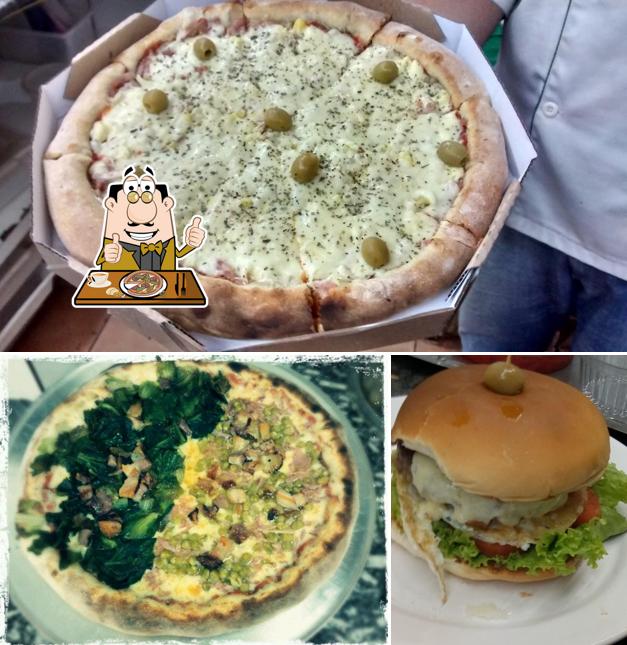 Escolha pizza no Papy Pizzaria