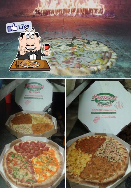 Peça diversos estilos de pizza