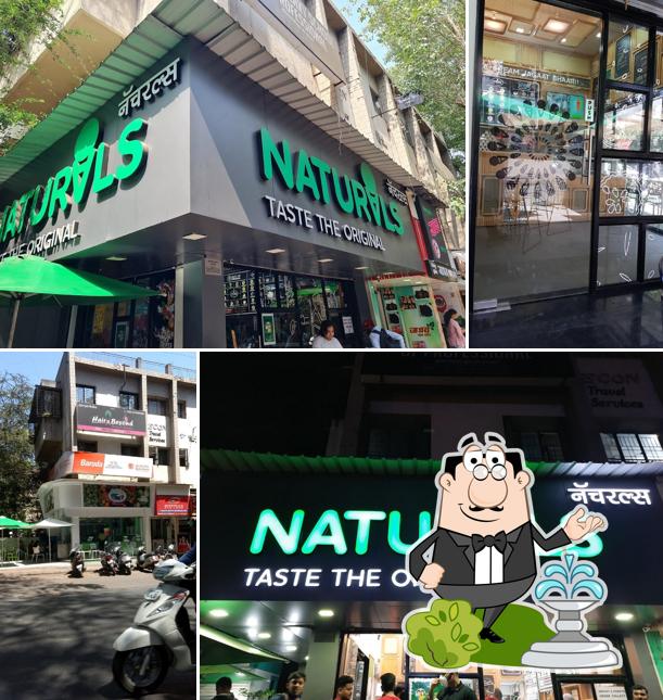 The exterior of Naturals Ice Cream