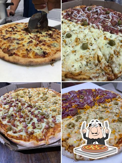 Experimente pizza no Di Alicia Pizzaria