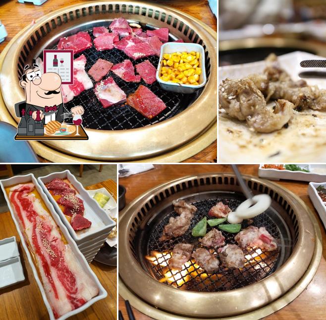 Kintan Buffet Central Park provides meat meals