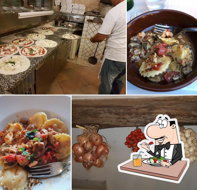 Еда в "Ristorante La Casereccia"