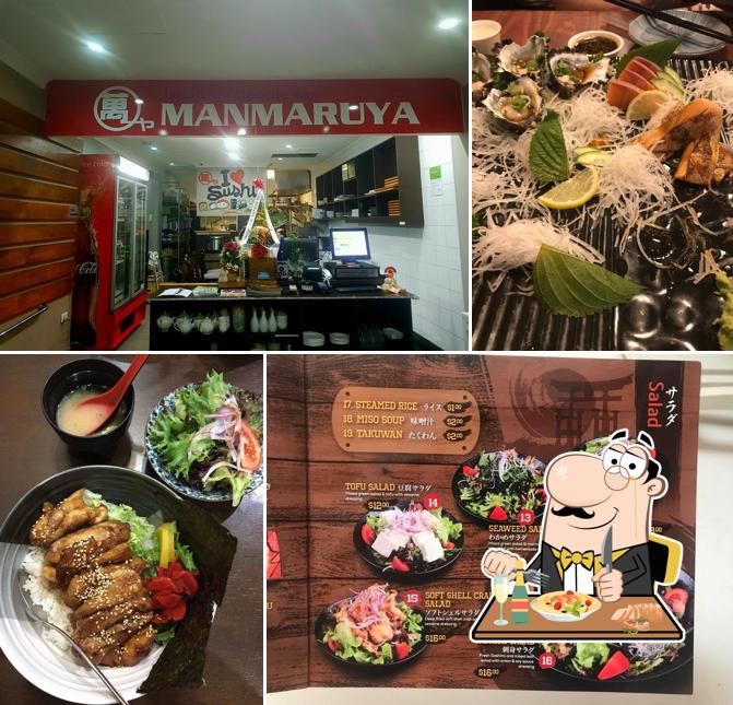 Meals at Manmaruya Five Dock Takeaway shop