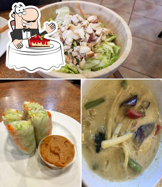 "Taste of Thailand restaurant and grill" предлагает большое количество десертов