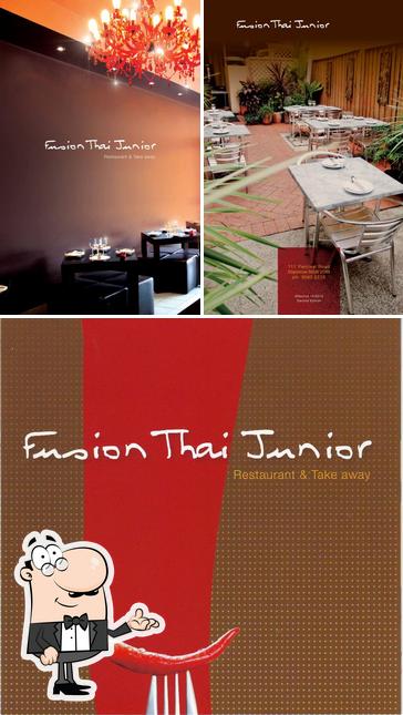 The interior of Fusion Thai Restaurant & Takeaway