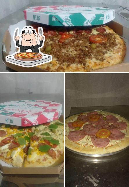 Experimente diferentes tipos de pizza