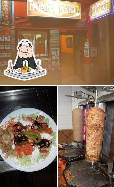 Comida en Döner Kebab El Rincón de Asia