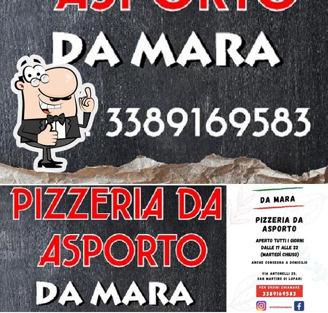 See the picture of Pizzeria d'asporto "Da Mara"