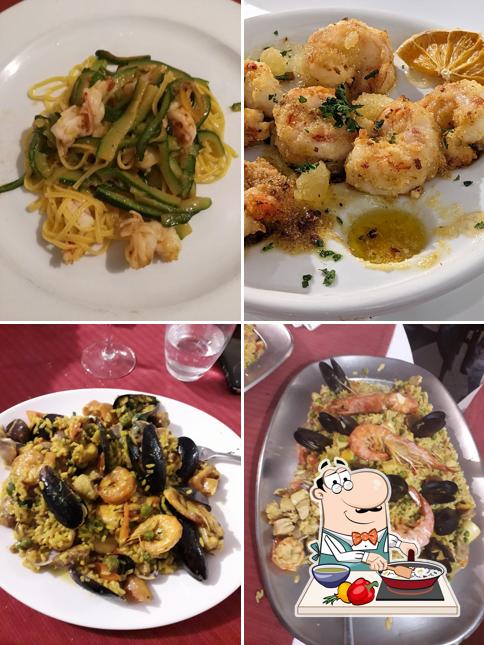 Paella al Trattoria Cibo Sano