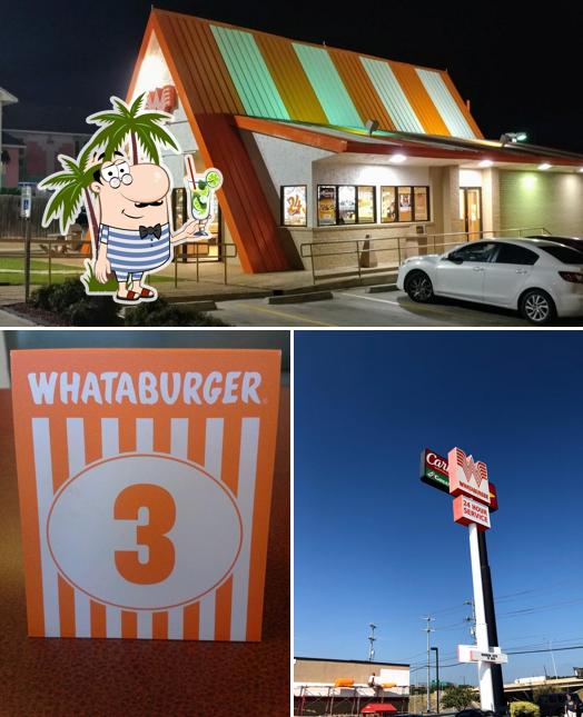Here's a picture of Whataburger