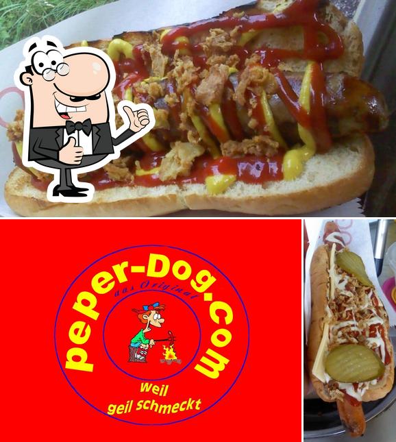 Look at the pic of Pepper-dog der Beste Hot-Dog