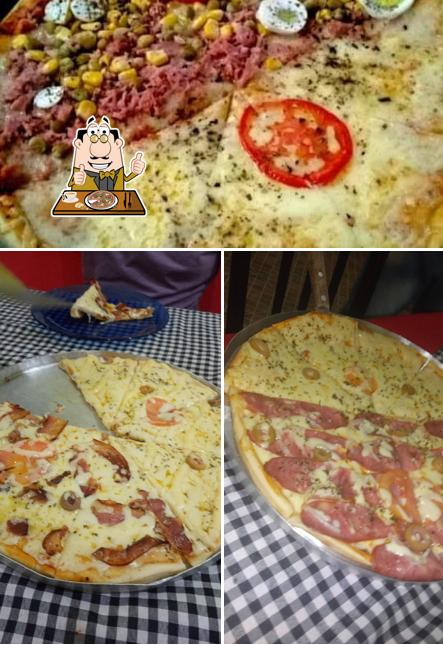 Peça pizza no EL Sabor Restaurante Pizzaria