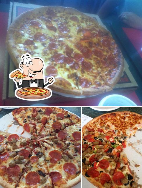 Elige una pizza en Raphaels Pizzaria & Restaurant