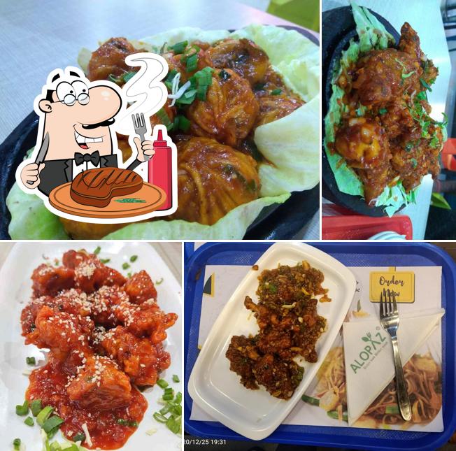 Get meat dishes at alopaz thai and chinese food in dehradun