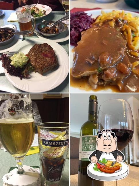 Among different things one can find food and drink at Restaurant Haus Specht