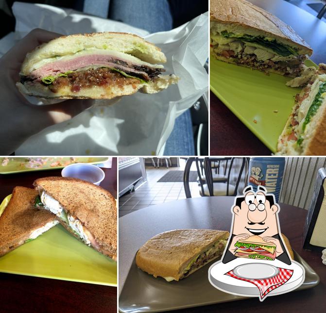 Have a sandwich at Lidia's Deli