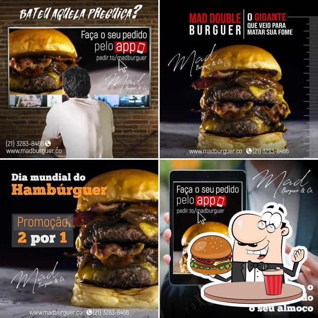 Delicie-se com um hambúrguer no The Mighty Burger