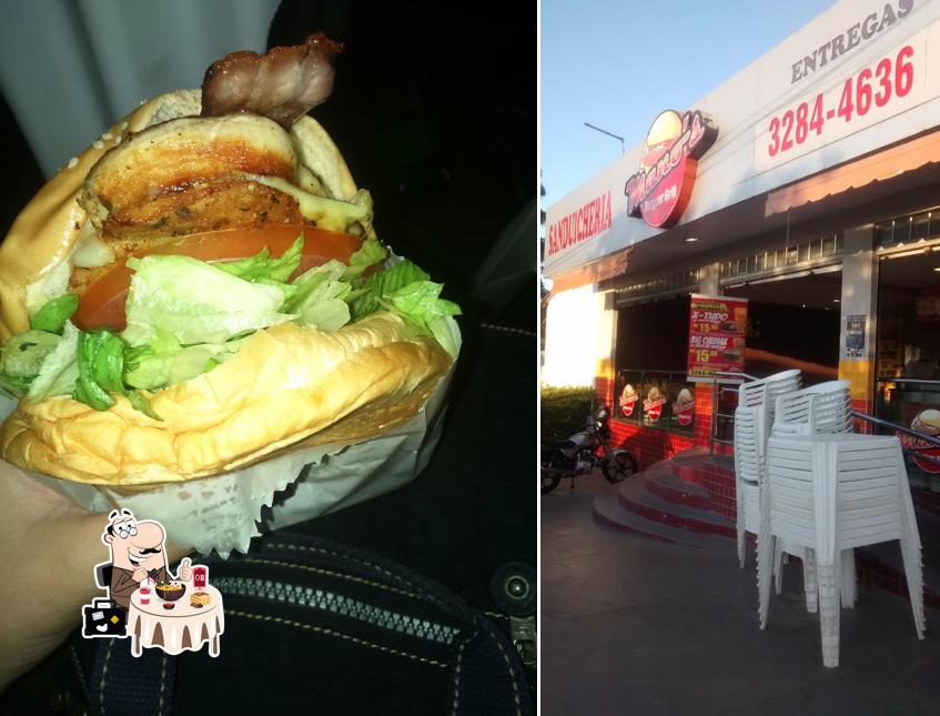 Comida em Mano'S Burguer Grill