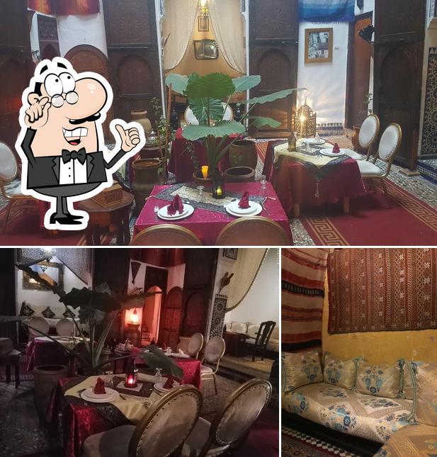 L'intérieur de Restaurant Dar Alaoui