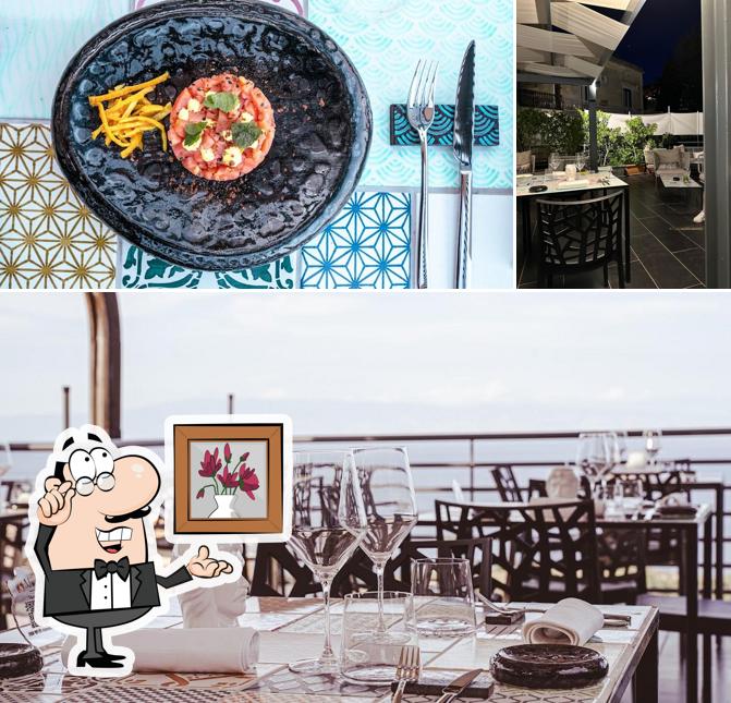 Estas son las fotos que muestran interior y comida en Terrazza Moro - Ristorante & Wine Bar