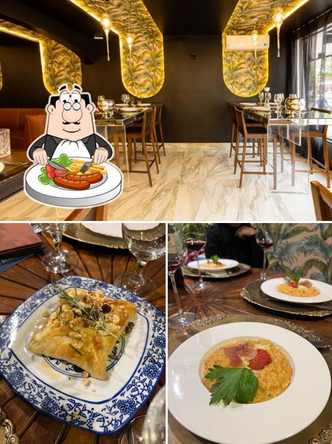 Entre diversos coisas, comida e interior podem ser encontrados no The Lounge Bistrô Piacentini