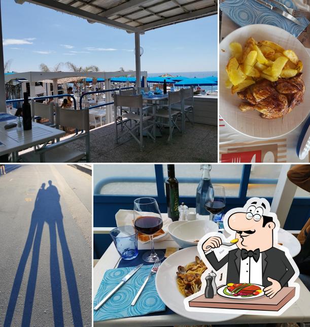 Platti al Bar Ristorante Bagni Paloma