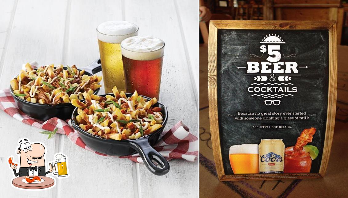 Montana’s BBQ & Bar offre un nombre de bières