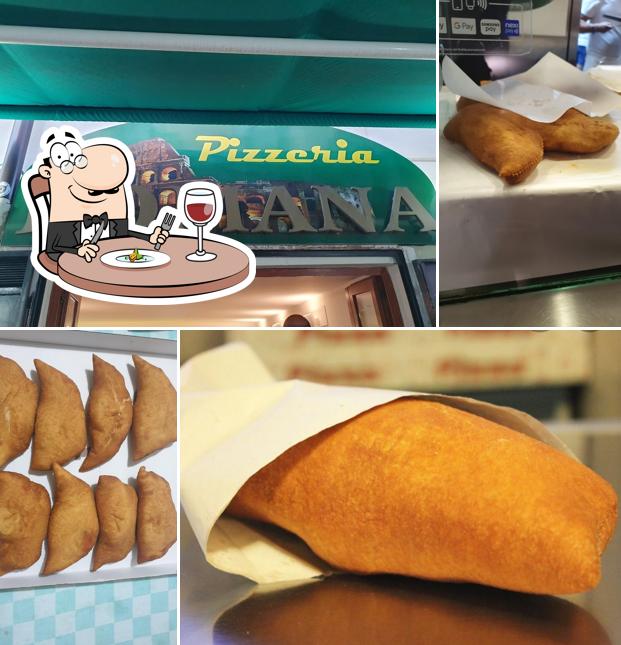 Panzerotti al Pizzeria Romana