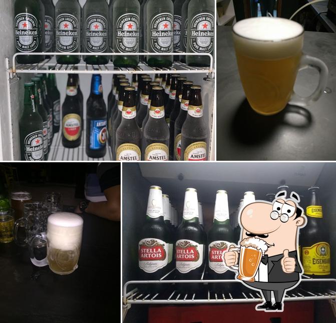 Peça uma tulipa de cerveja leve ou escura