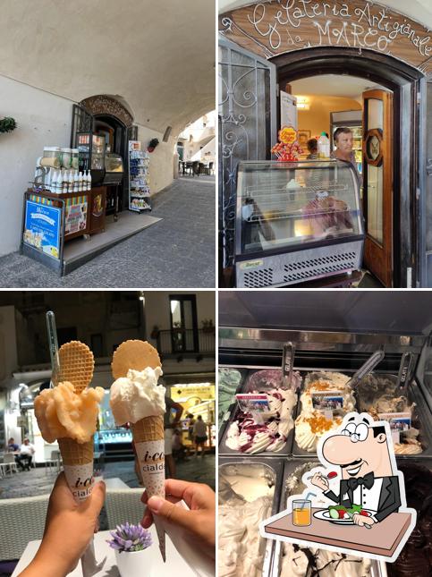 Platti al Gelateria Artigianale da Marco