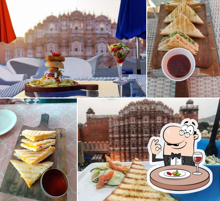 The Tattoo Cafe Lounge 30 3rd Floor Opposite Hawa Mahal Rang Bihari  Temple Badi Chaupar Pink City Jaipur Rajasthan 302002