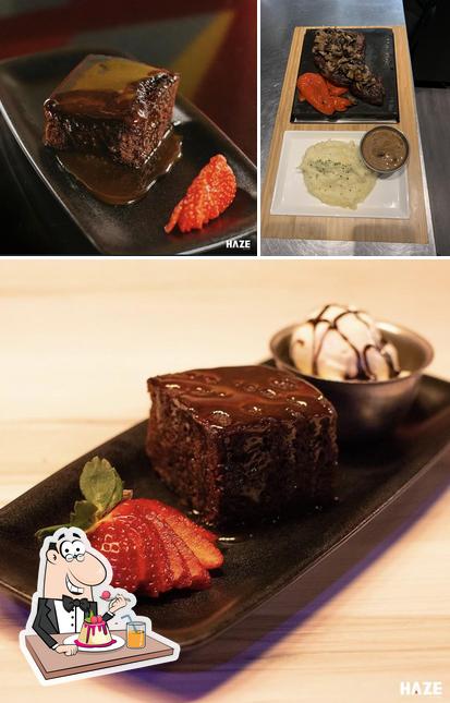 Haze Restaurant + Lounge - Yonge St Richmond Hill offre une sélection de desserts