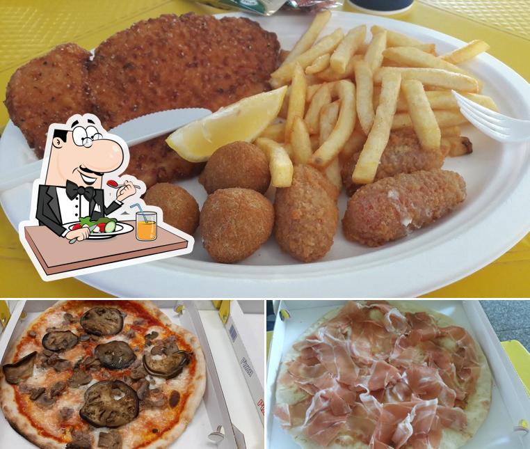 Lumache al Idea pizza